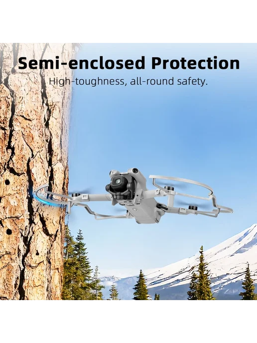 Защитный обод для пропеллеров DJI Mini 5 Pro ударопрочный и, вариант, фото 8