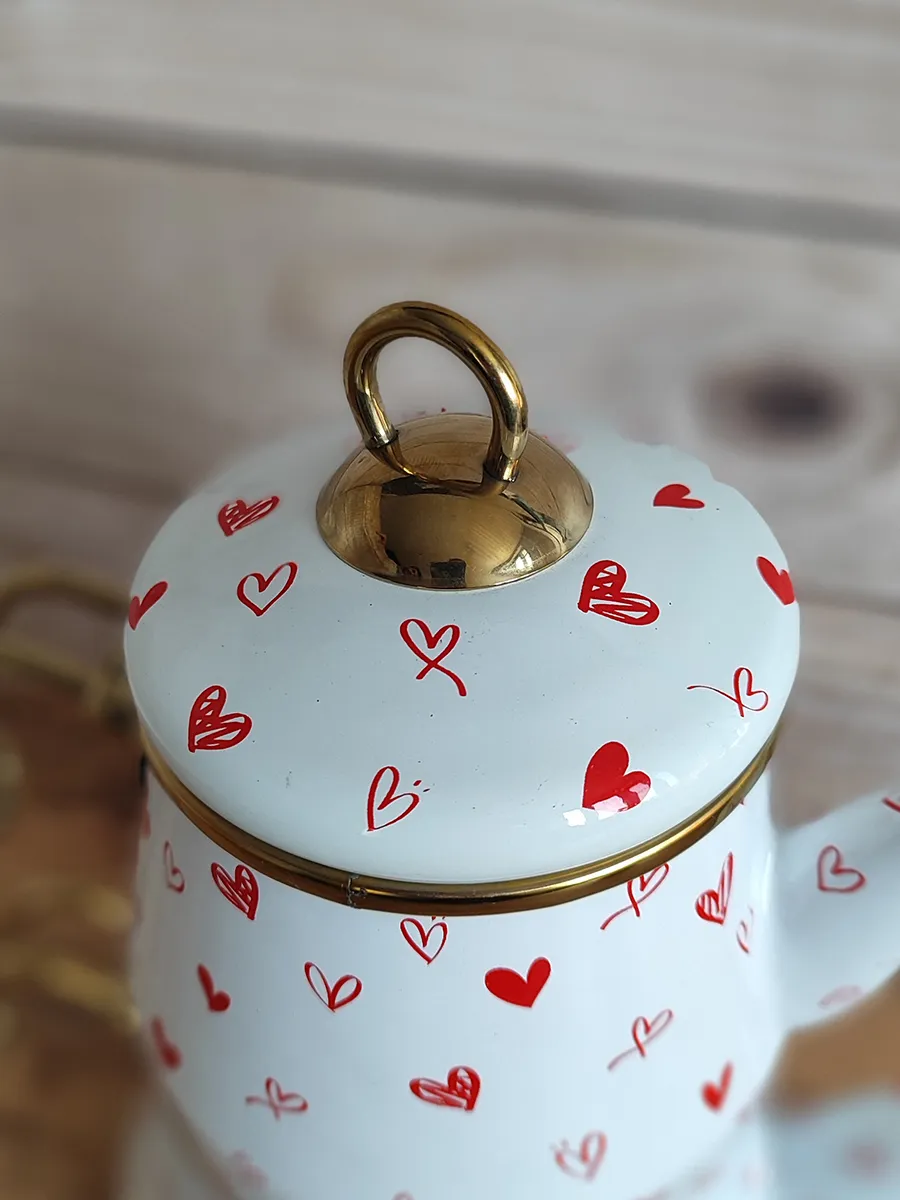 Emaye Çift Katlı Çaydanlık, 3 L 2