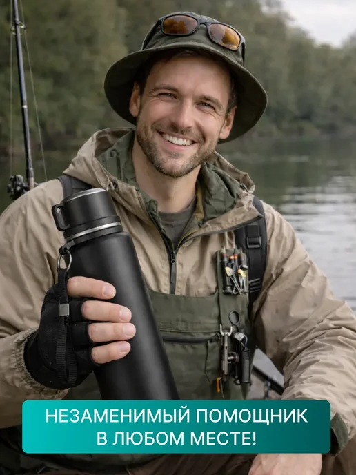 CUSTOMIZED Термос 1,5 л с кружкой для чая, 1,5 л, фото 7