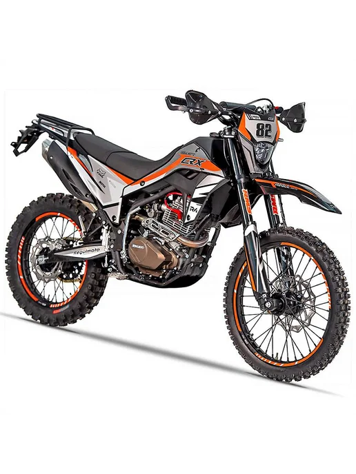 Мотоцикл Regulmoto CR-X с ПТС, оранжевый, фото 2