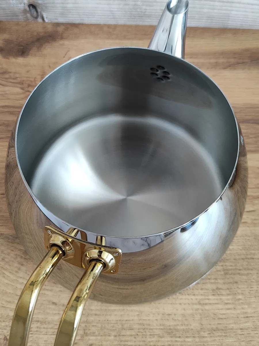 Paslanmaz Çelik Çift Katlı Çaydanlık, 1,6 L, Türkiye 3