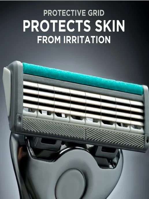 Wilkinson Sword Quattro Precision Станок мужской для бритья + 5 кассет, белый, фото 8