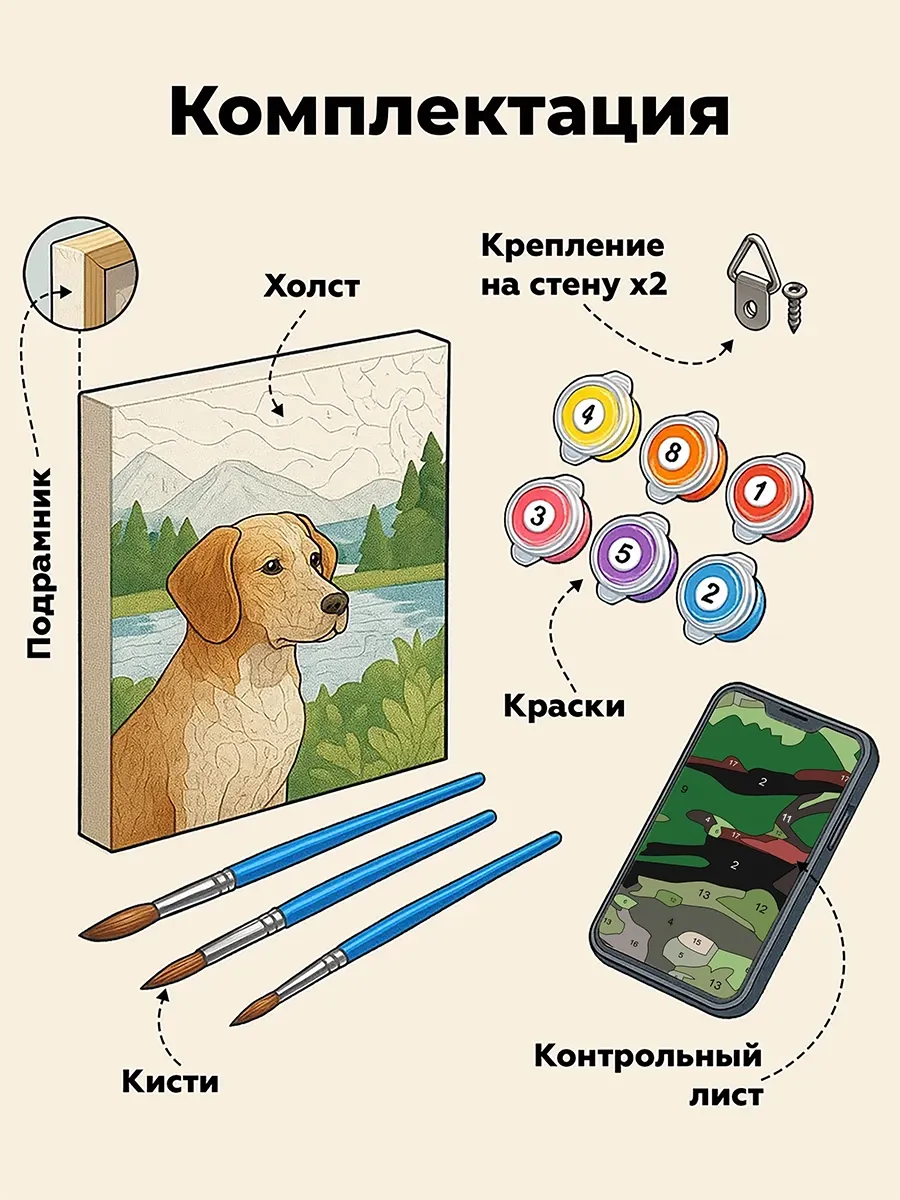 Картина по номерам - Роскошь Беверли-Хиллз — фотография 3