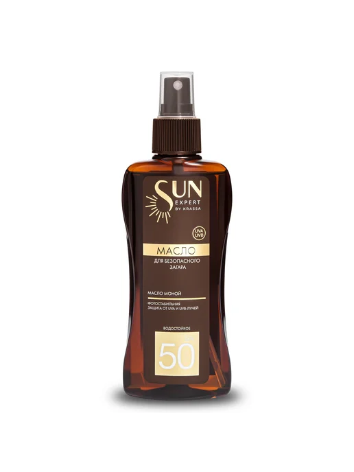Масло - активатор для загара SPF 50 с маслом моной, SUN 180, вариант, фото 2