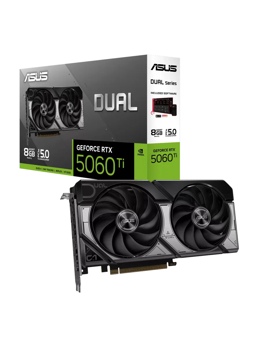 Asus Видеокарта RTX 5060 Ti 8 ГБ RTL (90YV0MP3-M0NA00)