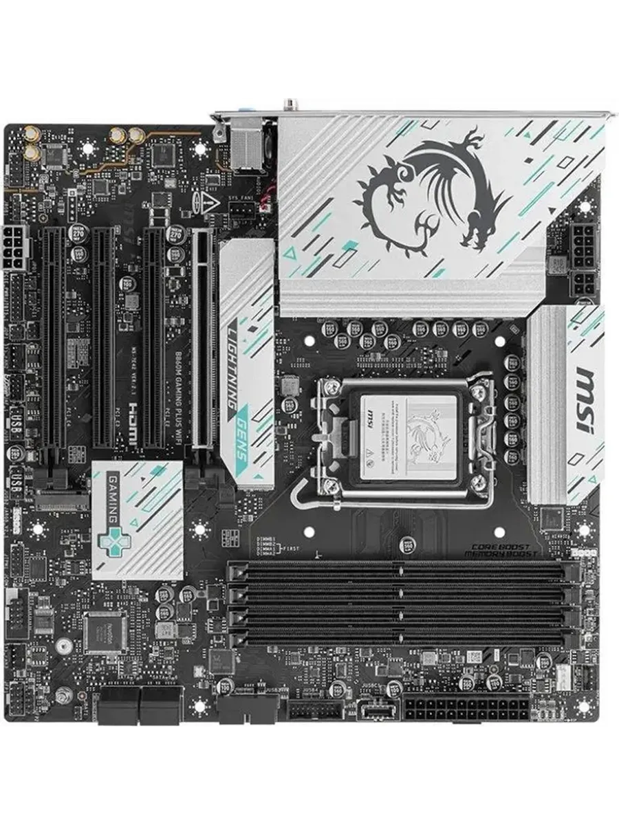 Материнская плата B860M GAMING PLUS WIFI S1851 MATX MSI 905612869 купить в интернет‑магазине Wildberries
