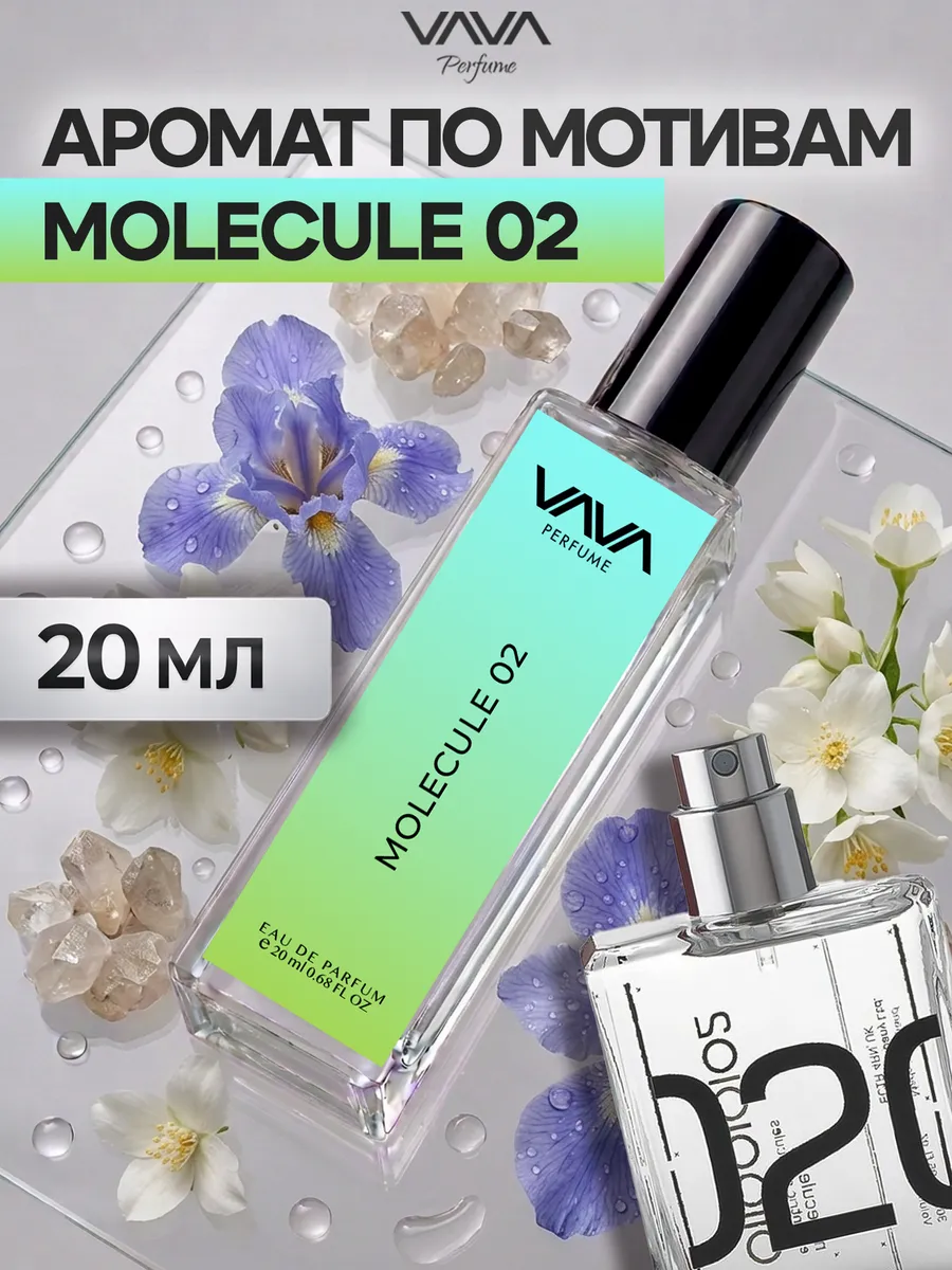 Духи масляные 20 мл Molecule 02 Молекула