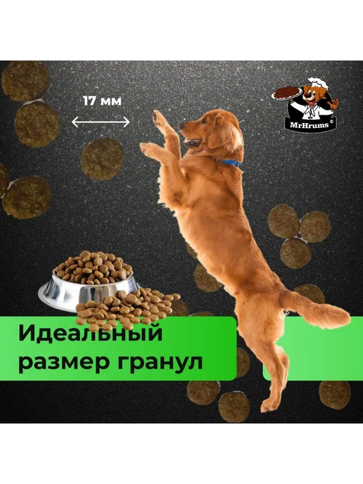 Сухой корм Мистер Хрумс Mr.Hrums для собак, ягненок, 20 кг, фото 6