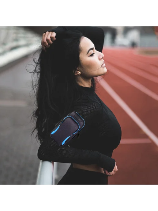 Спортивный бэг для рук, влагозащищовый для телефона, бег, вариант, фото 5