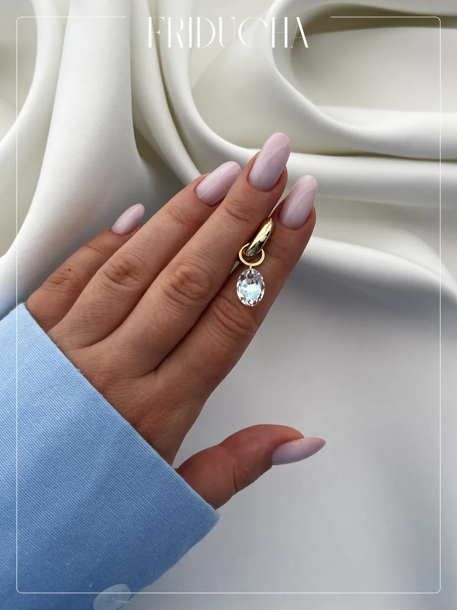 Подвеска Swarovski Crystal Shimmer, позолота