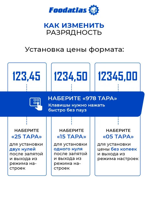 Foodatlas Напольные торговые весы ВТН-1000 Eco, 1000кг 200гр, 1000 кг, 200 г, фото 5