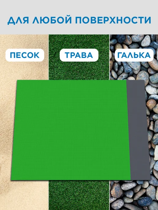 Family Shop Пляжный коврик полотенце водонепроницаемый (140x200см), 140x200 см, фото 4