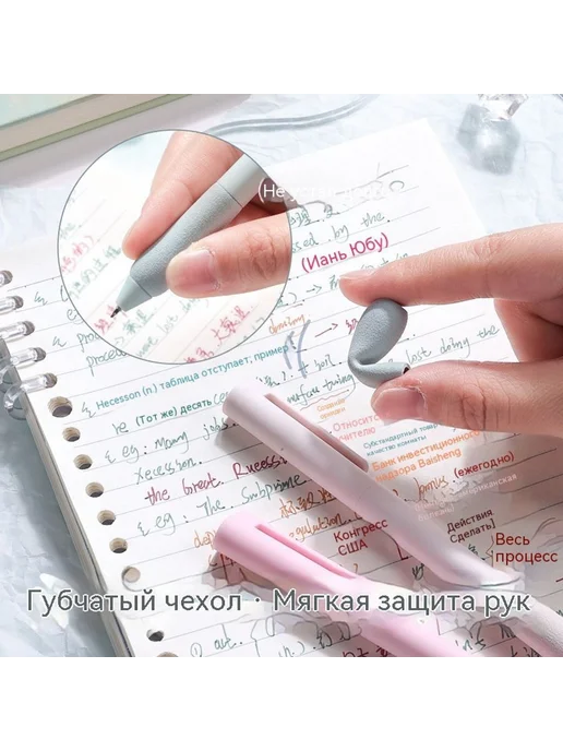 Ручка 6 цветов 0,5 мм, 6 цв., фото 4