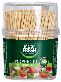 Зубочистки бамбуковые 500шт