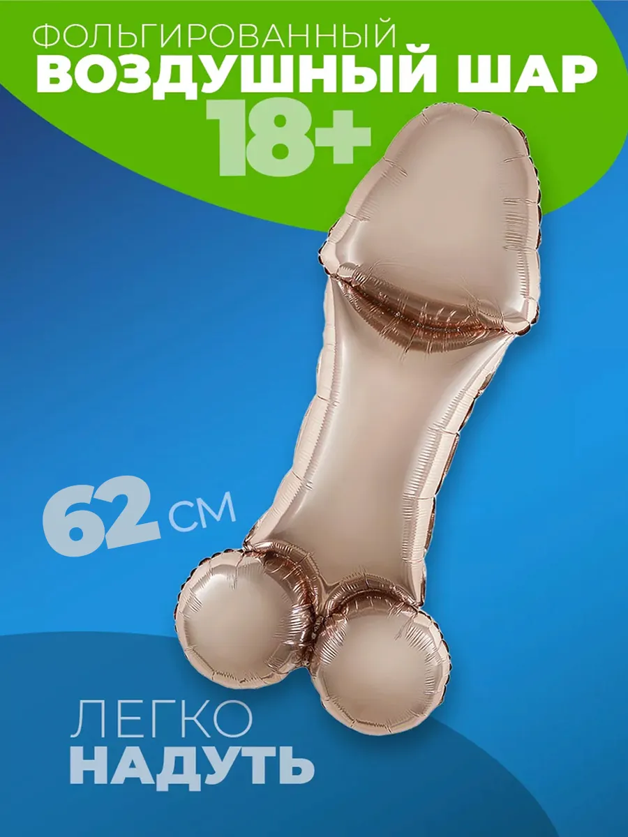 Воздушные фольгированные шары на девичник 18+