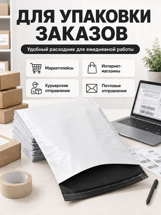 IG Pack Курьерский почтовый сейф пакет 150х210 мм 15х21 см 100 шт, 100 шт, фото 4