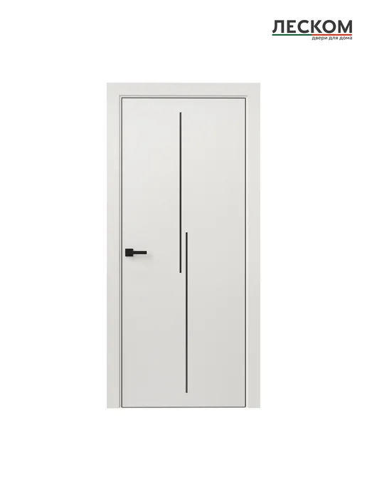 ЛЕСКОМ Дверь ECO М2 ЧК 800х2000, полотно, шарм мокко, МЧ, 700x2000, фото 2