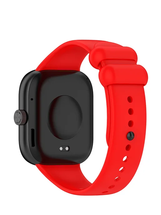 Силиконовый ремешок для Redmi Watch 6 5 4,спортивный браслет, красный, фото 2
