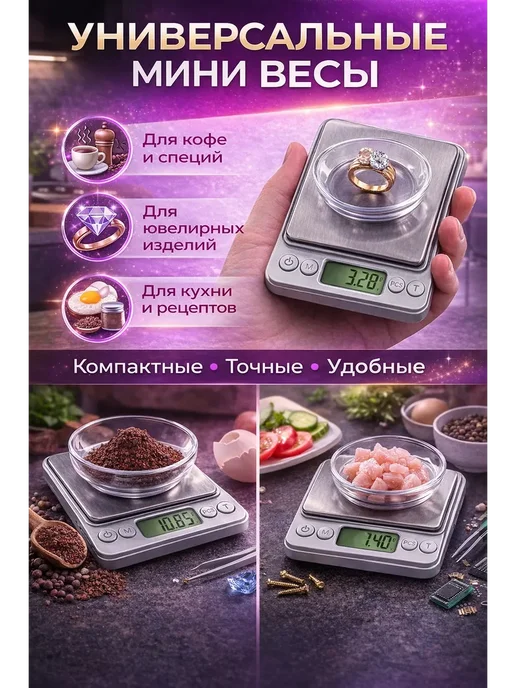 эмид Весы электронные для кухни, серый, фото 2