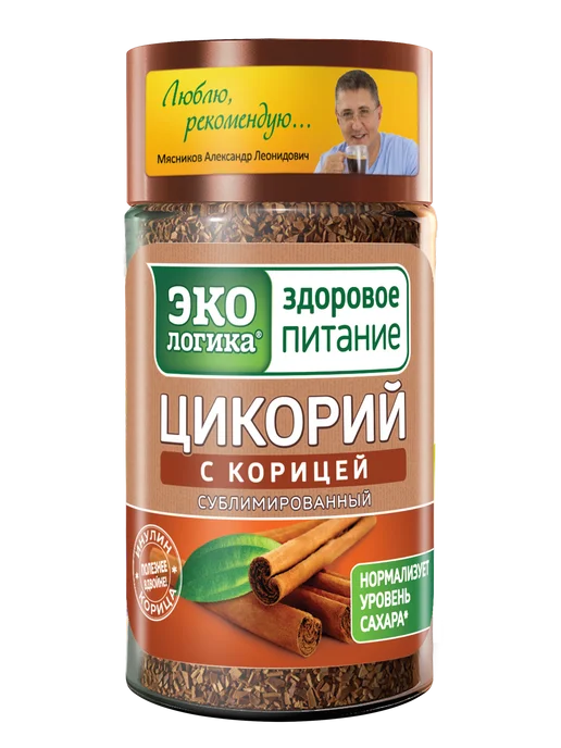 ЭкоЛогика Цикорий растворимый с корицей, 85 г 1шт, 85 г, 2 шт, фото 3