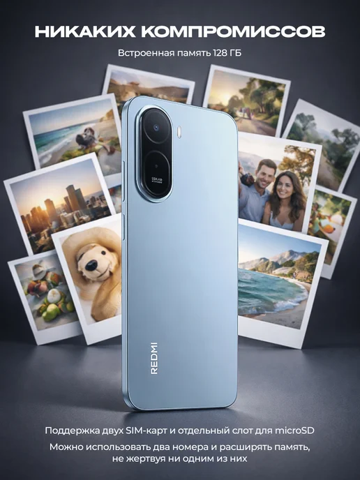 Смартфон Xiaomi Redmi A7 Pro 3/128 ГБ, голубой, фото 2