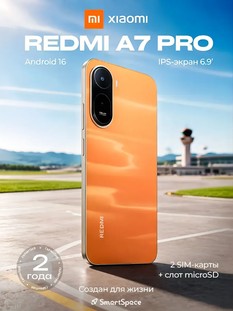 Redmi Смартфон Xiaomi A7 Pro 4+64 Гб
