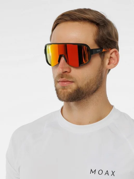 MOAXSPORT Спортивные очки MOAX Bowl 3 кат, черный, фото 2