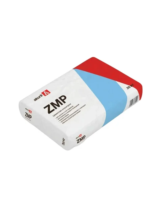 ZMP Цементная штукатурка для выравнивания и защиты, 30 кг, 30 кг