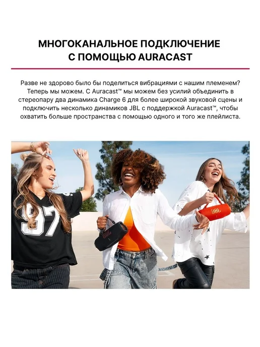 JBL Колонка Charge 6, черный, черный, фото 5