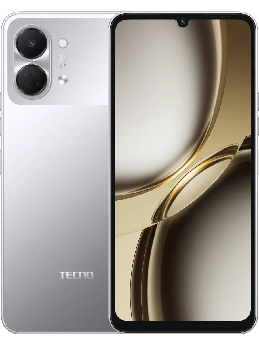 Смартфон Spark Go 3 64Gb 4Gb серый 3G 4G 2Sim 6.75" IPS 720x TECNO 909828613 купить в интернет‑магазине Wildberries