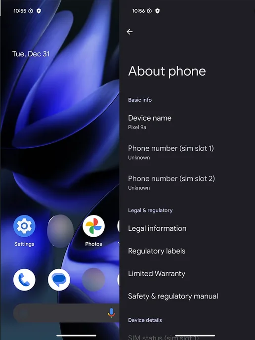 Смартфон Google 10A 8/128 ГБ, черный, фото 8