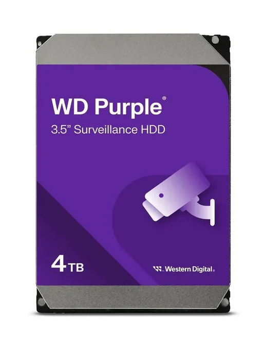 Western Digital Жесткий диск 4TB Purple, 4 ТБ, фото 2
