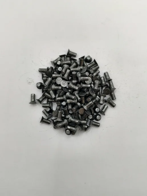 ООО ПК Стандарт-Метиз Заклепка 2,5х8.01 ГОСТ 10300-80 (50 штук), 2.5x8.01, фото 2