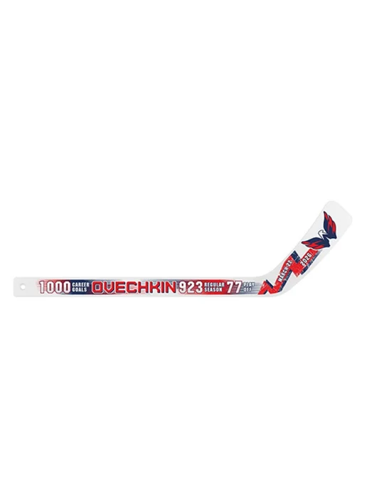 Мини-клюшка сувенирная 45 см Вашингтон OVECHKIN 1000 GOALS, красный