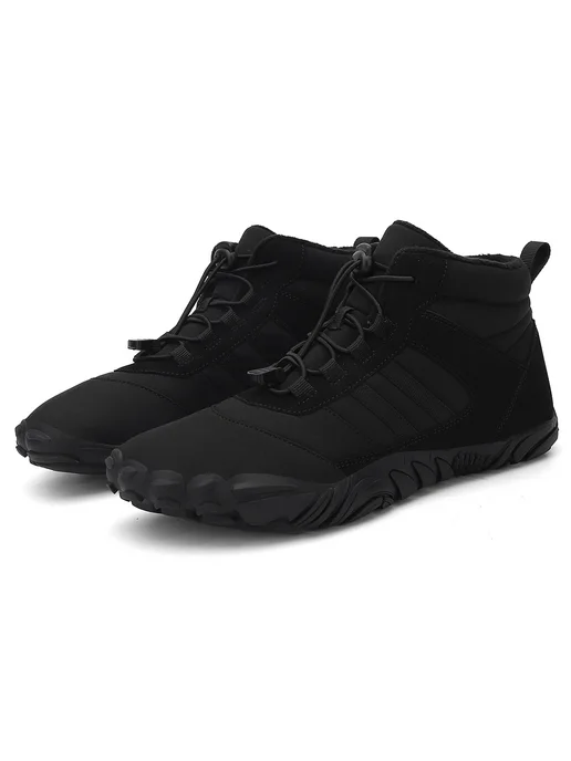 Кроссовки унисекс утеплённые Snow Boots, водонепрониц, неско, черный, фото 2