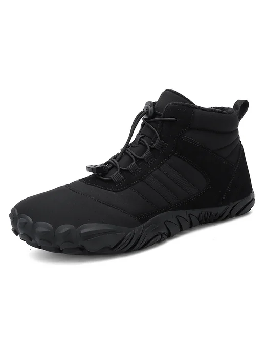 Кроссовки унисекс утеплённые Snow Boots, водонепрониц, неско, черный, фото 3