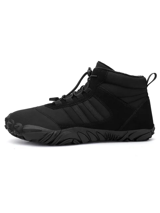 Кроссовки унисекс утеплённые Snow Boots, водонепрониц, неско, черный, фото 4