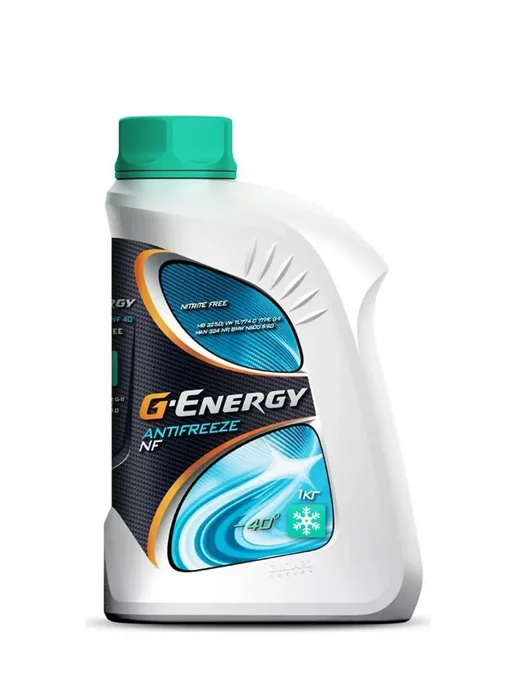 G-ENERGY Antifreeze NF 40 антифриз G11 зеленый готовый 1кг, 1 кг