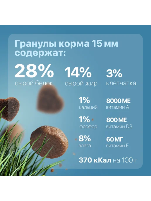 Сухой корм ДИЛЛИ Активных для собак, индейка, курица, 14 кг, фото 2