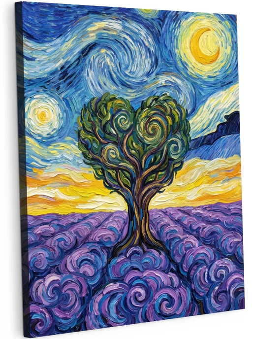 Art on Canvas Живописный пейзаж Картина по номерам на холсте 40х50 см, 40x50 см, фото 2