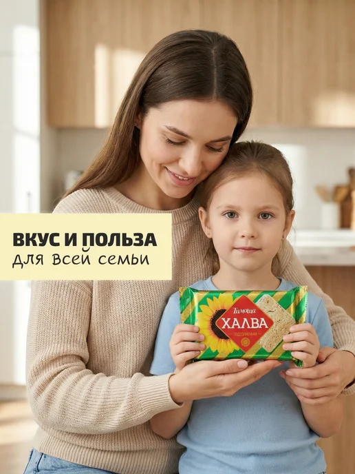 ТИМОША Халва подсолнечная натуральная 4 шт по 250 гр, 4 шт, 250 г, фото 4