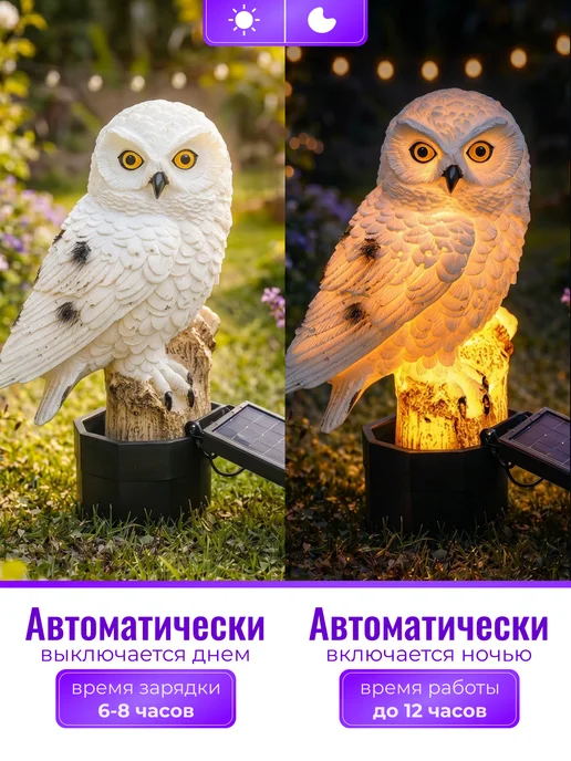 KINZIHOME Светильник уличный садовый на солнечной батарее 8 шт, вариант, фото 4