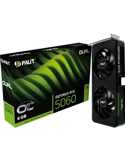 PNY PNY GeForce RTX 5060 8GB GDDR7 Overclocked Dual Fan