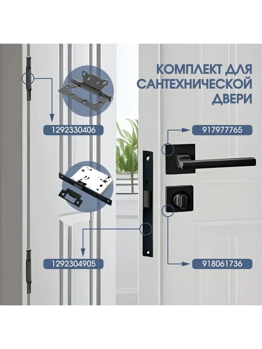 WanMark Дверь межкомнатная Синди-2 Эмаль Белая глухая 700х2000, 800x2000, фото 7