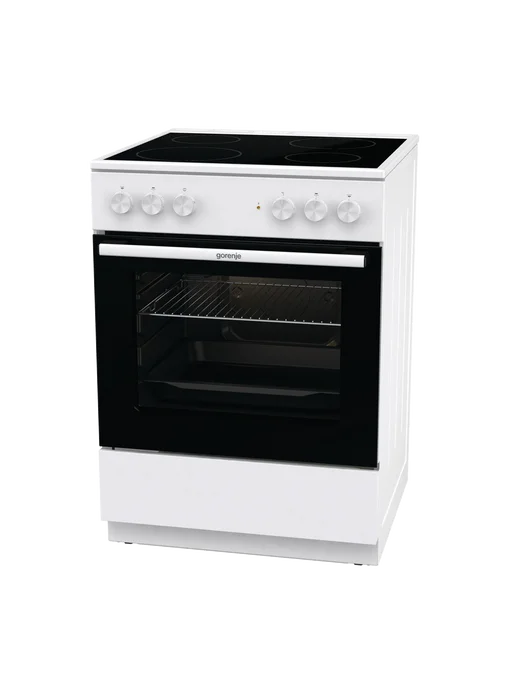 Gorenje Электрическая плита GEC6A11WG стеклокерамика 65 л 4 режима, 65 л, фото 2