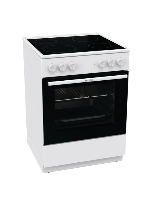 Gorenje Электрическая плита GEC6A11WG стеклокерамика 65 л 4 режима, 65 л, фото 7